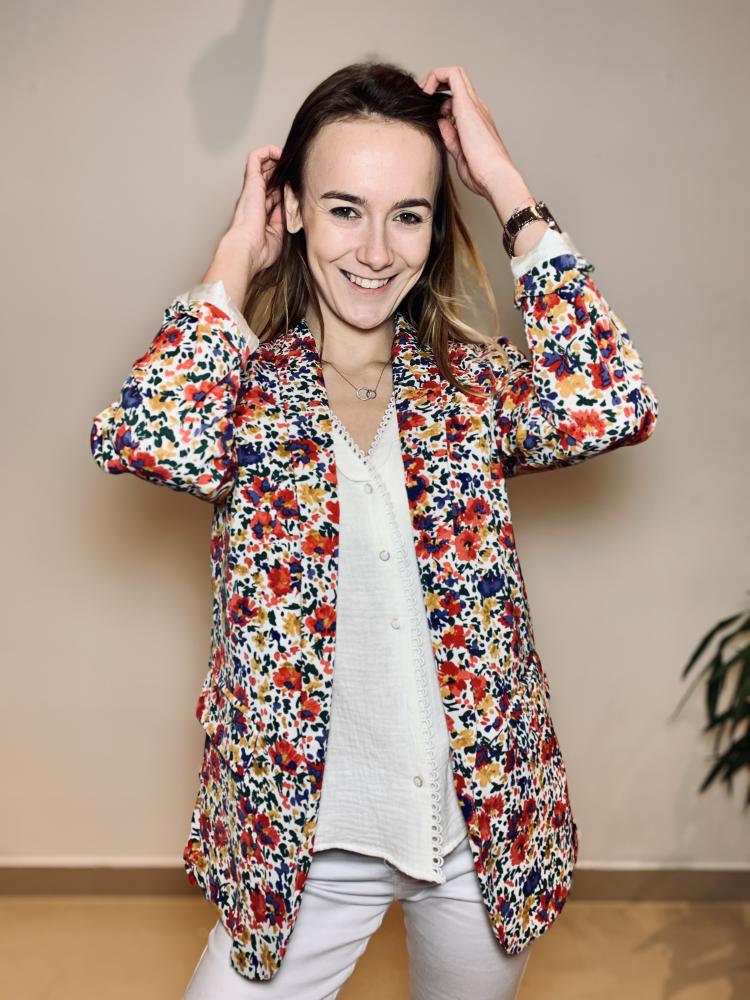 Blazer Vesna à fleurs, .