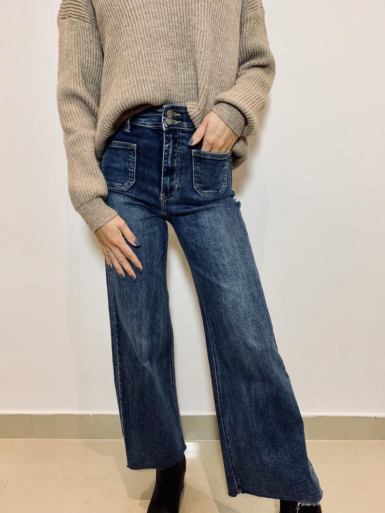 Jeans & Pantalons Jeans Monica bleu