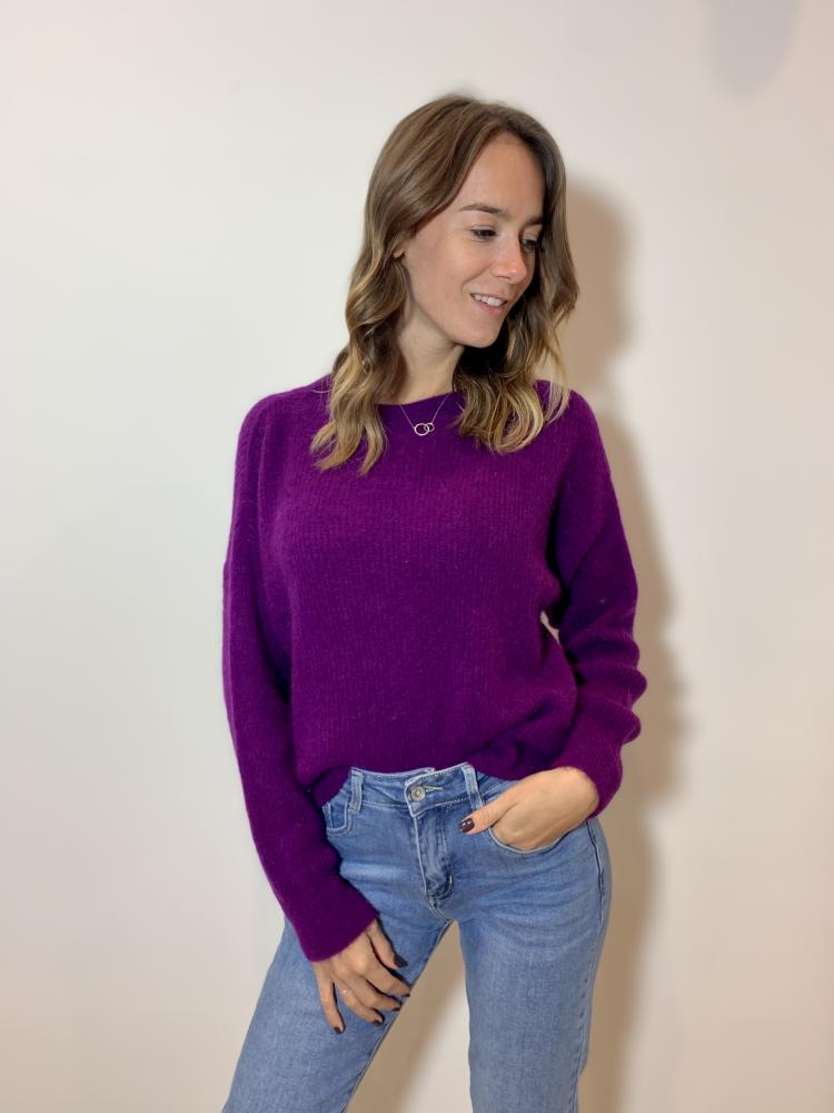 Pull Pull Albin mauve