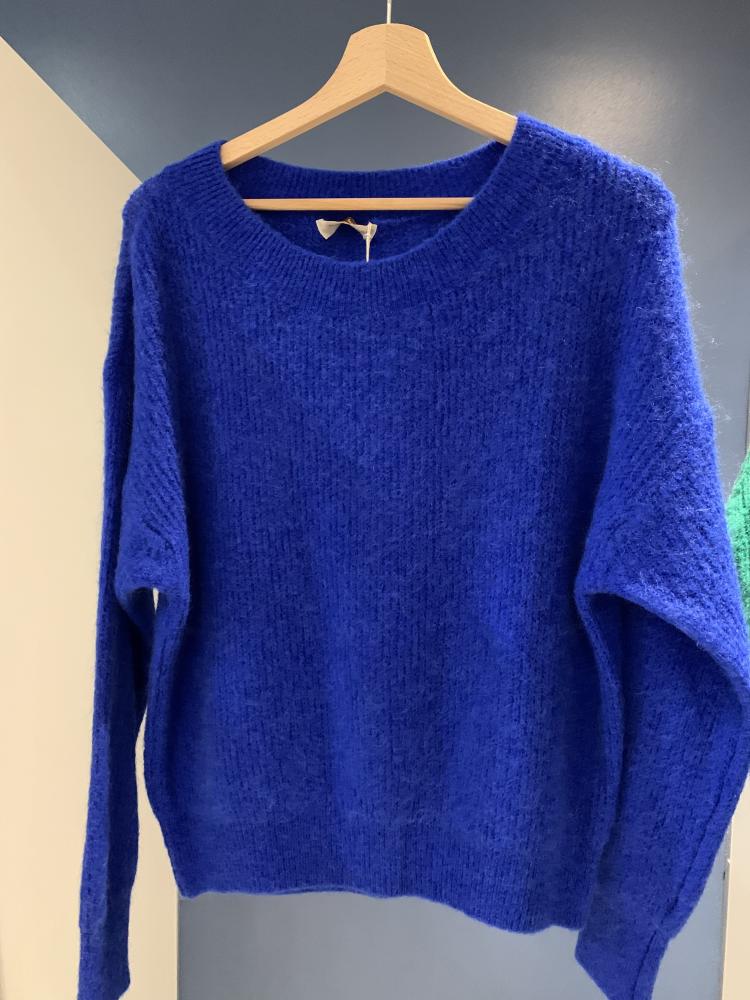 Pull Albin bleu royal, .