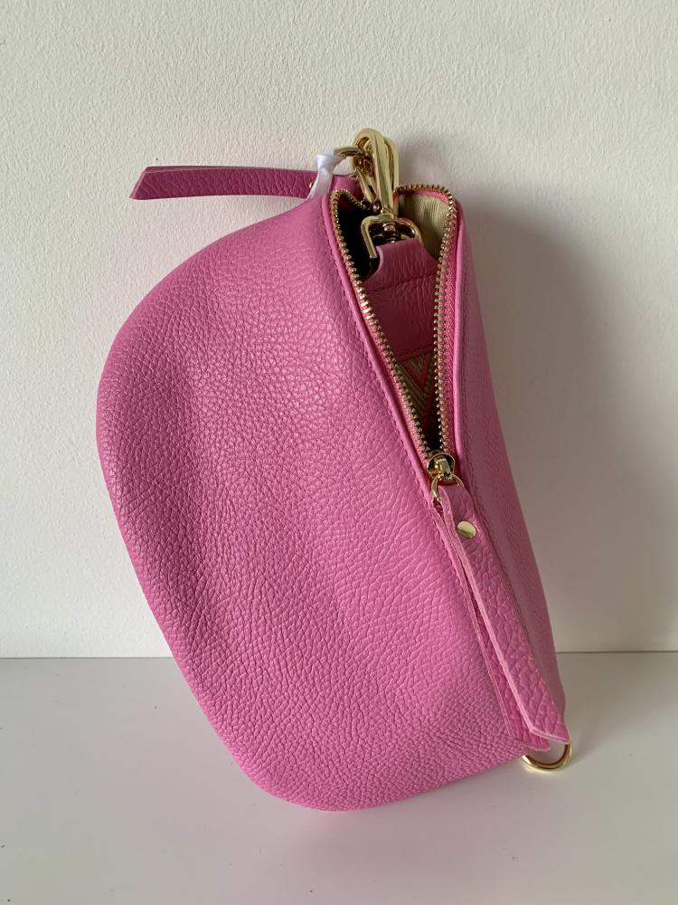 Sac Arlinda cuir rose, .