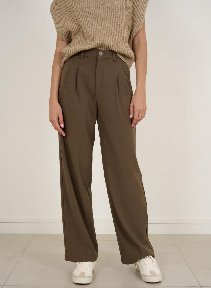 Jeans & Pantalons Pantalon Daphne taupe