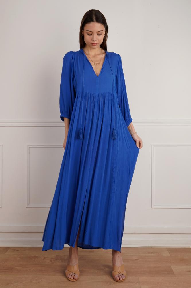 Acheter en ligne Robes Robe Sunday bleu roi Robes Robe Sunday bleu roi