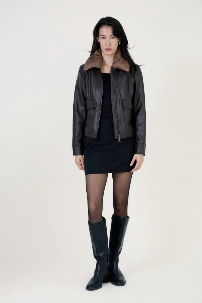 Acheter en ligne Veste Veste ANOUK marron Veste Veste ANOUK marron