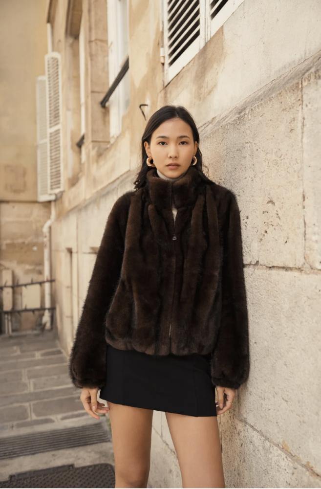 Acheter en ligne Manteau Manteau Dara choco Manteau Manteau Dara choco
