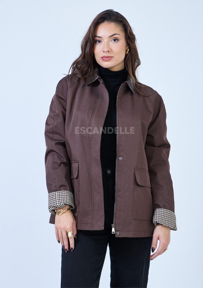 Acheter en ligne Parka Parka Olga marron Parka Parka Olga marron
