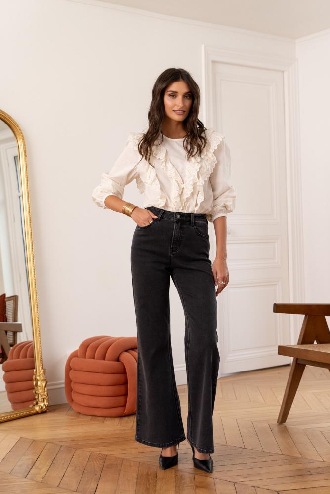 Acheter en ligne Jeans & Pantalons Jean Victoire gris moyen Jeans & Pantalons Jean Victoire gris moyen