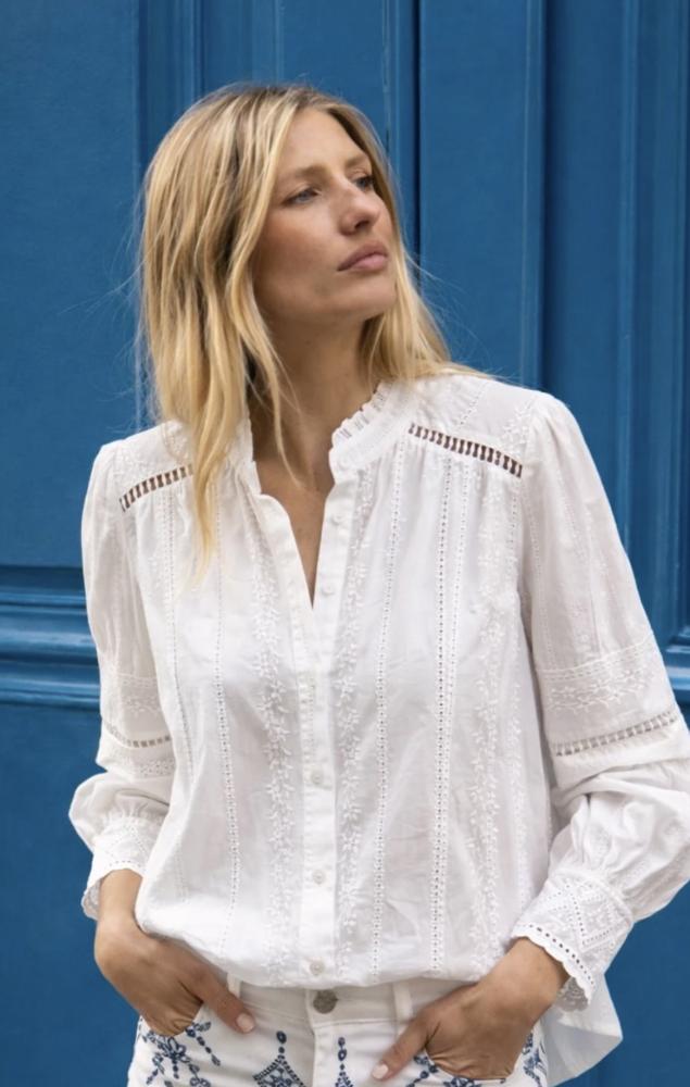 Acheter en ligne Chemises Chemise Cléo écru Chemises Chemise Cléo écru