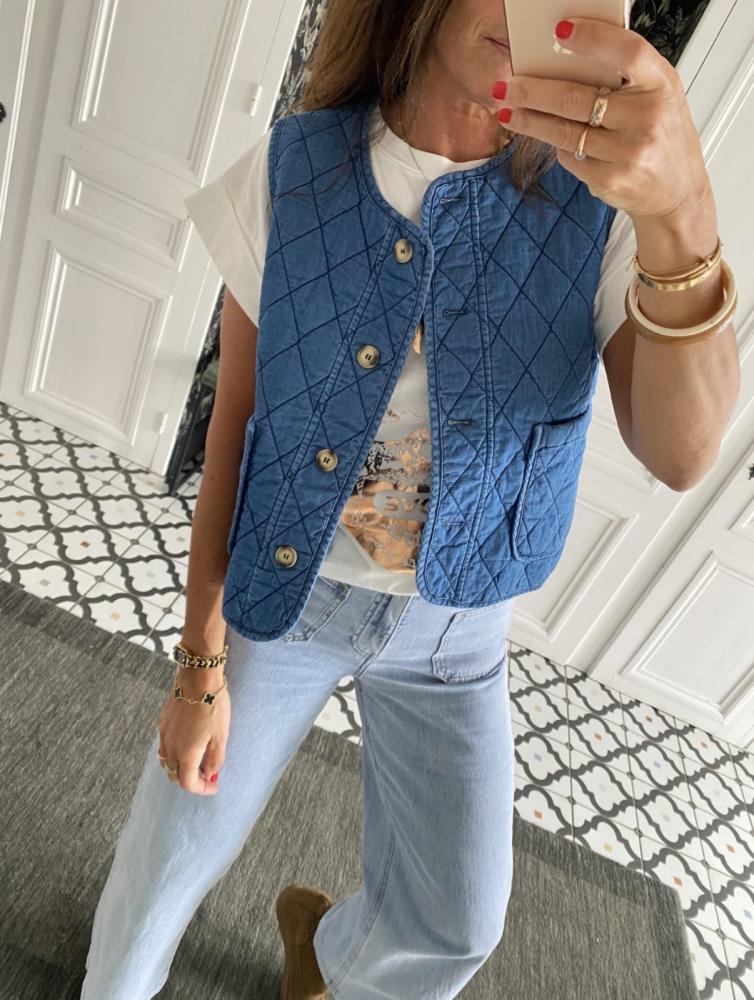 Acheter en ligne Veste Veste Cipriana bleu Veste Veste Cipriana bleu