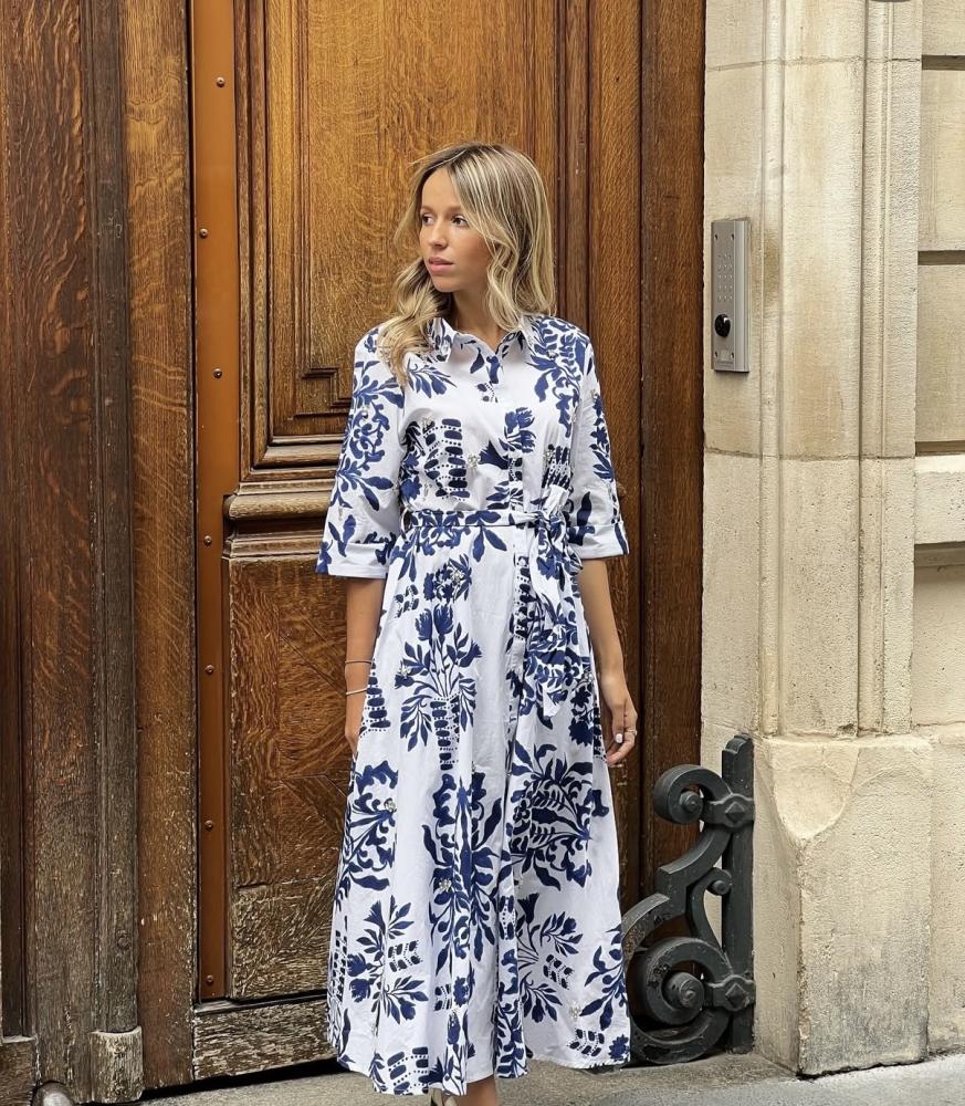 Acheter en ligne Robes Robe Jacquy navy Robes Robe Jacquy navy