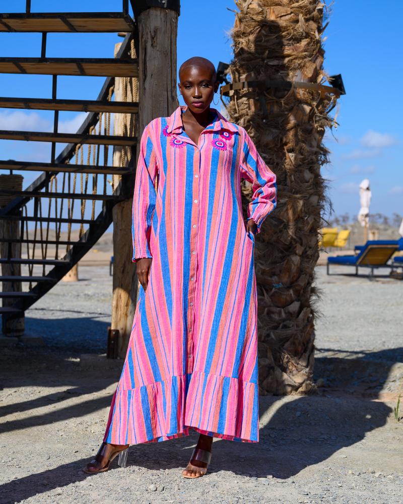 Acheter en ligne Robes Robe SYMPHONIE blue Robes Robe SYMPHONIE blue