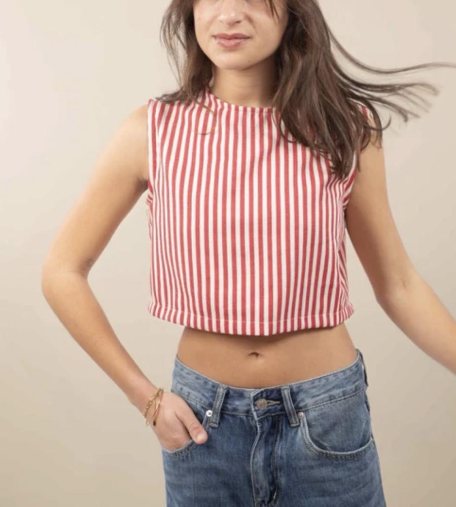 Acheter en ligne Tops Top Birna rouge Tops Top Birna rouge