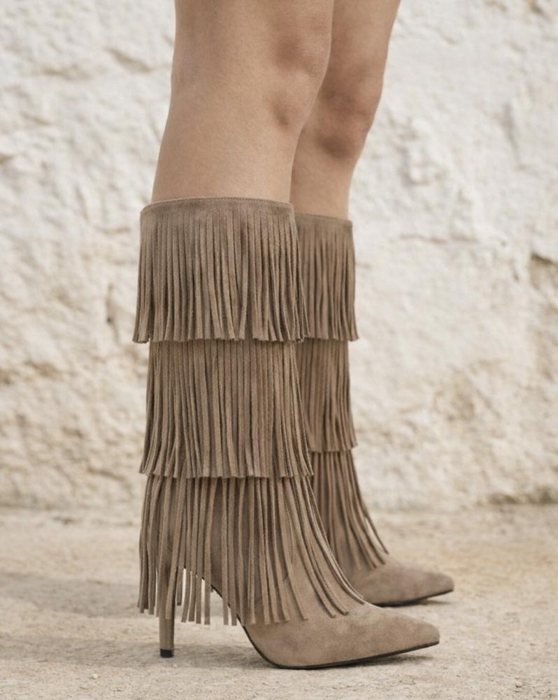 Acheter en ligne Bottes Bottes Slunka beige Bottes Bottes Slunka beige