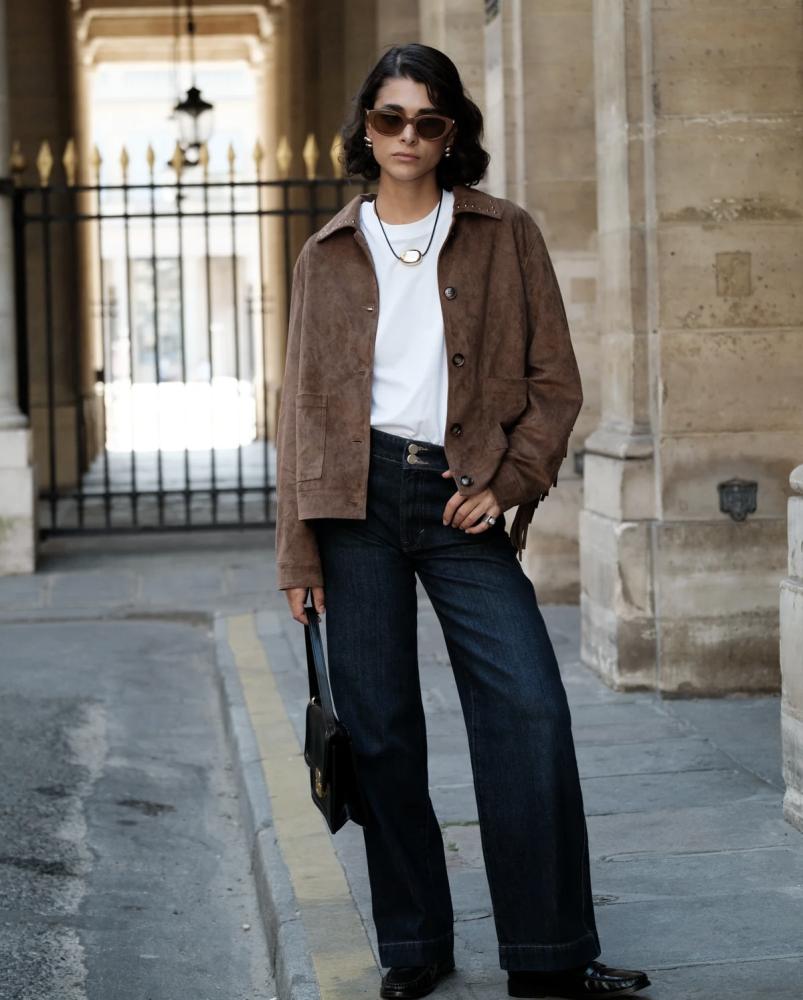 Acheter en ligne Veste Veste Isoline choco Veste Veste Isoline choco