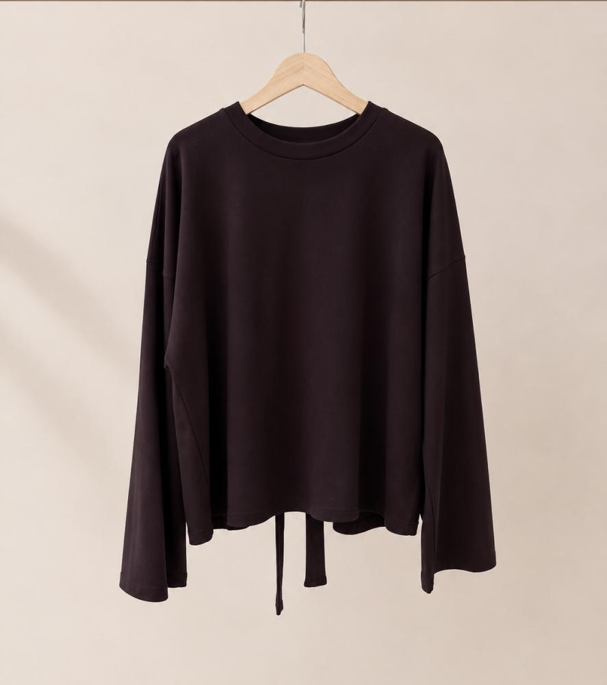 Acheter en ligne Blouses Blouse Hana noire Blouses Blouse Hana noire