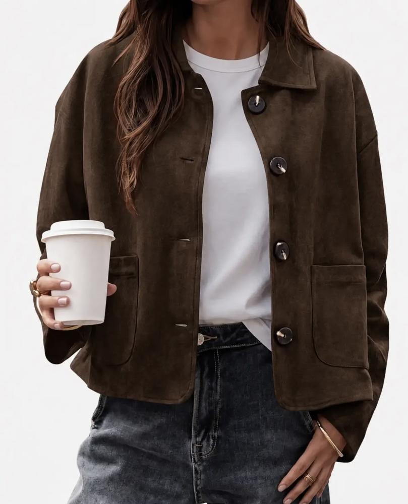 Acheter en ligne Veste Veste ATENEA marron Veste Veste ATENEA marron