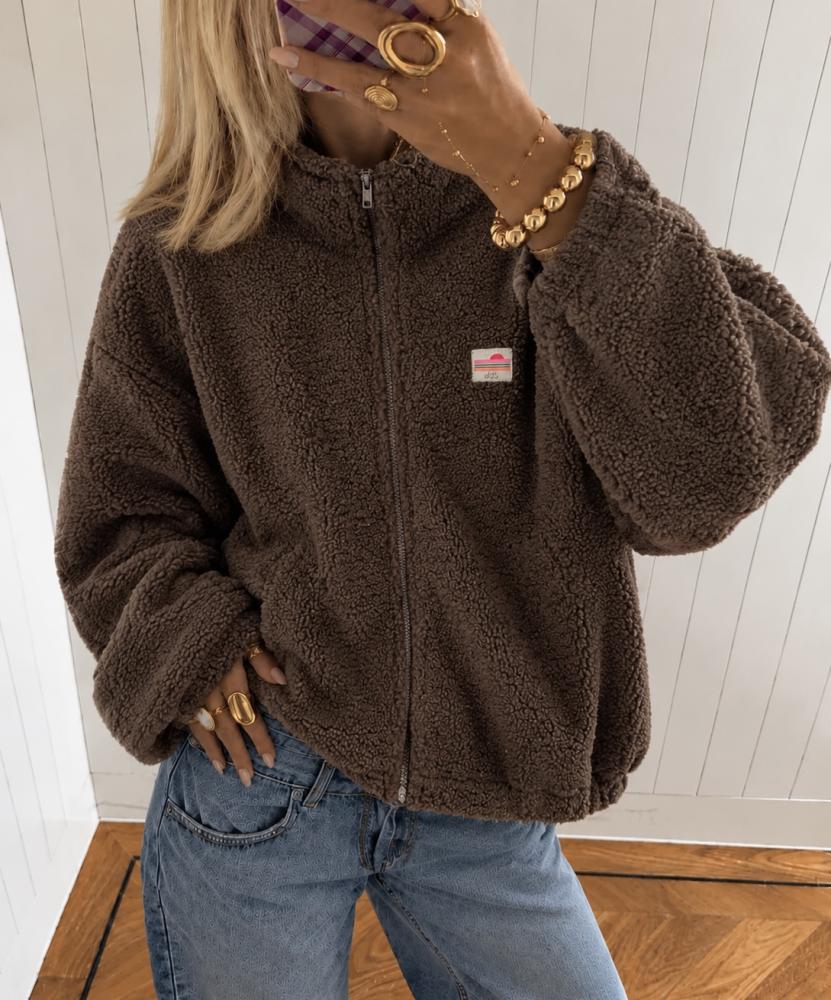 Acheter en ligne Veste Polaire Raina choco Veste Polaire Raina choco