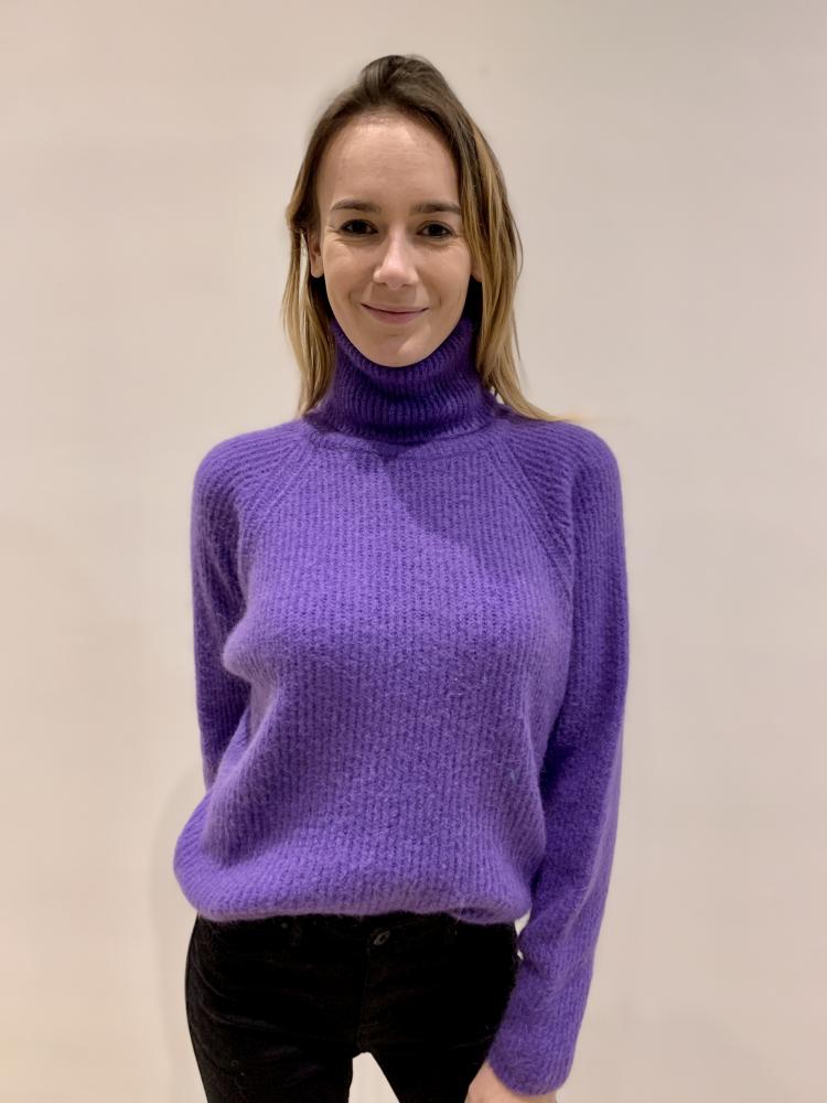 Pull Stylange lilas, .